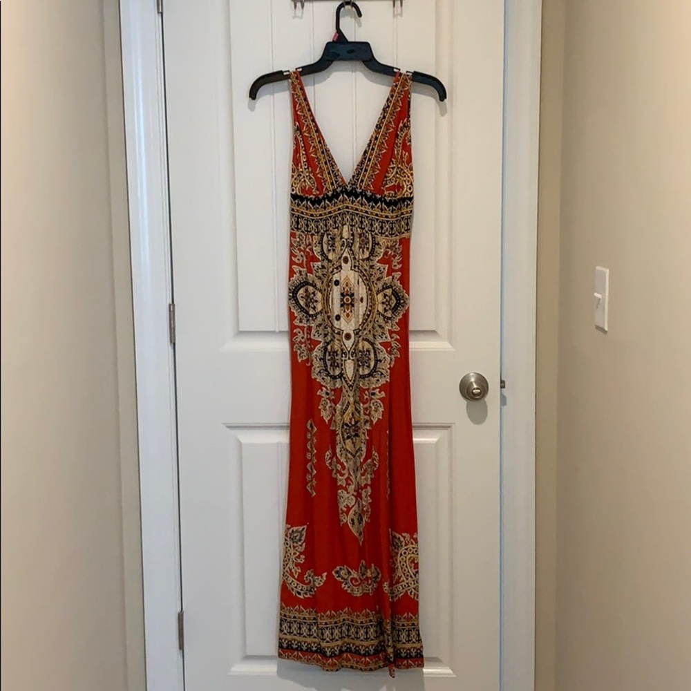 Boho maxi dress